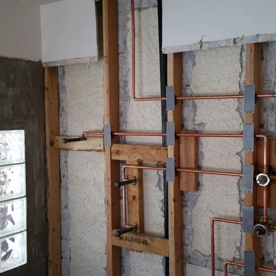 Copper pipe installation for Burst Pipe Repair in Amity